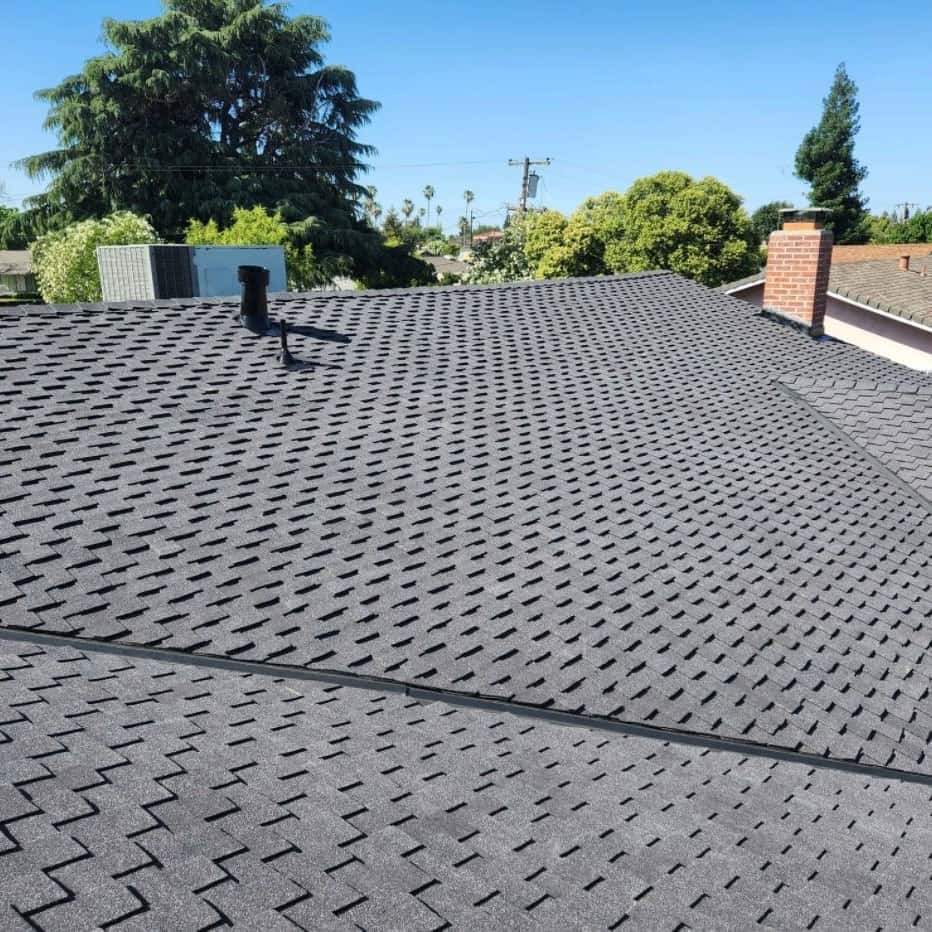 Completed dark architectural shingle roof — Cristian House Remodeling LLC